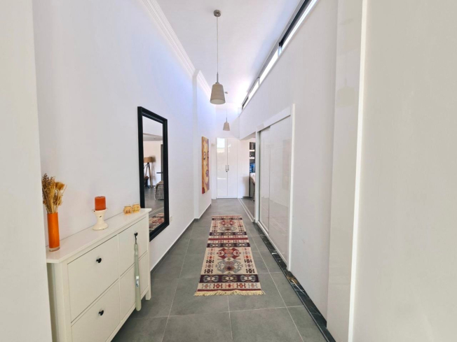 3+1 villa tip daire deniz ve kale manzaralı içten asansörü