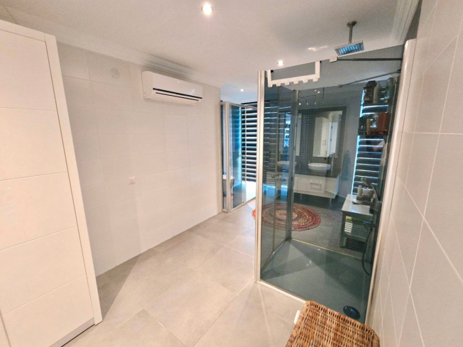 3+1 villa tip daire deniz ve kale manzaralı içten asansörü