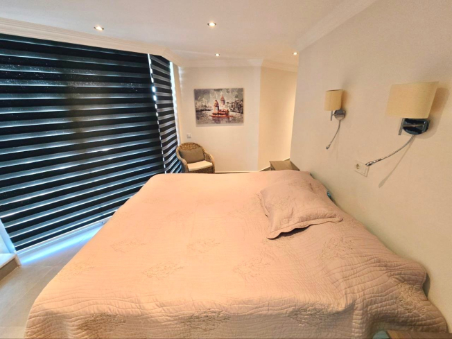 3+1 villa tip daire deniz ve kale manzaralı içten asansörü