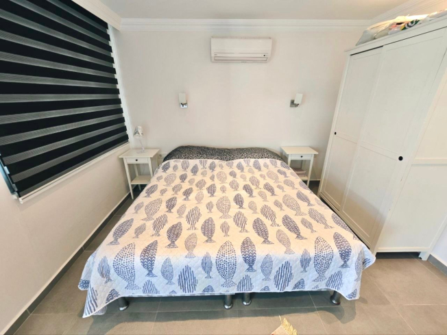 3+1 villa tip daire deniz ve kale manzaralı içten asansörü