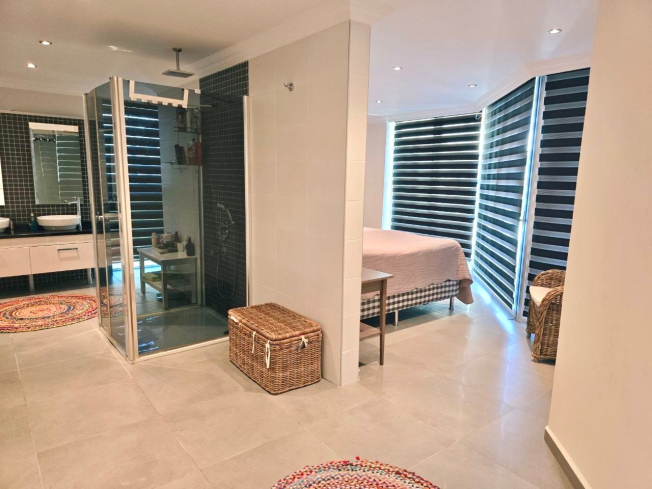 3+1 villa tip daire deniz ve kale manzaralı içten asansörü