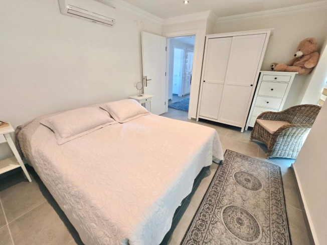 3+1 villa tip daire deniz ve kale manzaralı içten asansörü