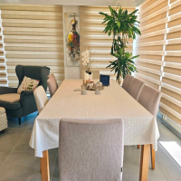 3+1 villa tip daire deniz ve kale manzaralı içten asansörü