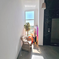 3+1 villa tip daire deniz ve kale manzaralı içten asansörü