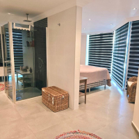 3+1 villa tip daire deniz ve kale manzaralı içten asansörü