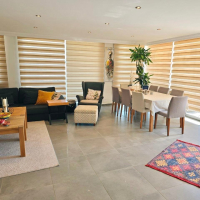 3+1 villa tip daire deniz ve kale manzaralı içten asansörü