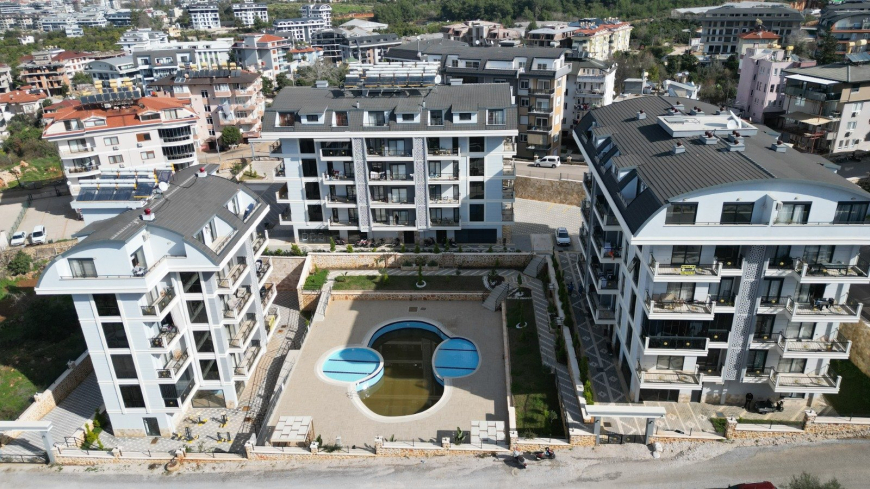 Двухуровневый пентхаус 4+1 в Алании (Оба) — новая просторная квартира для семьи и ВНЖ