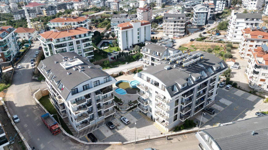 Двухуровневый пентхаус 4+1 в Алании (Оба) — новая просторная квартира для семьи и ВНЖ