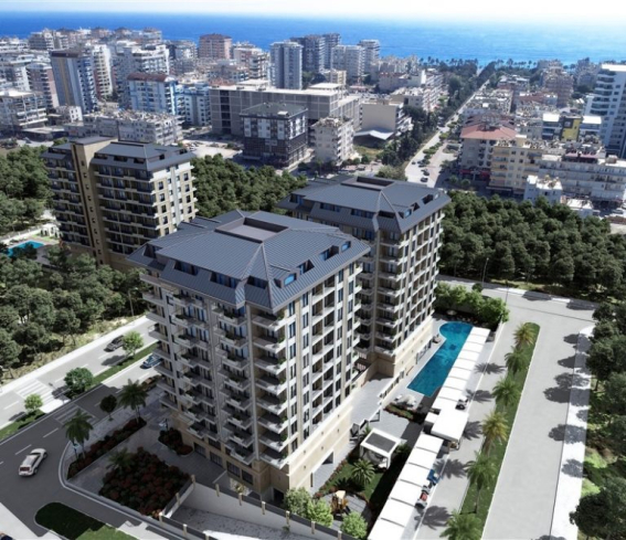 Пакет из 2 квартир в Махмутларе под гражданство Турции — 1+1 и 2+1 дуплекс в одном комплексе