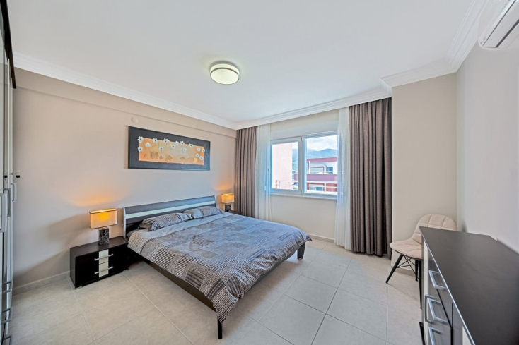 3+1 villa tip daire deniz manzaralı