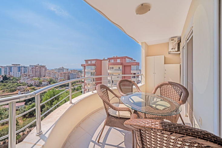 3+1 villa tip daire deniz manzaralı