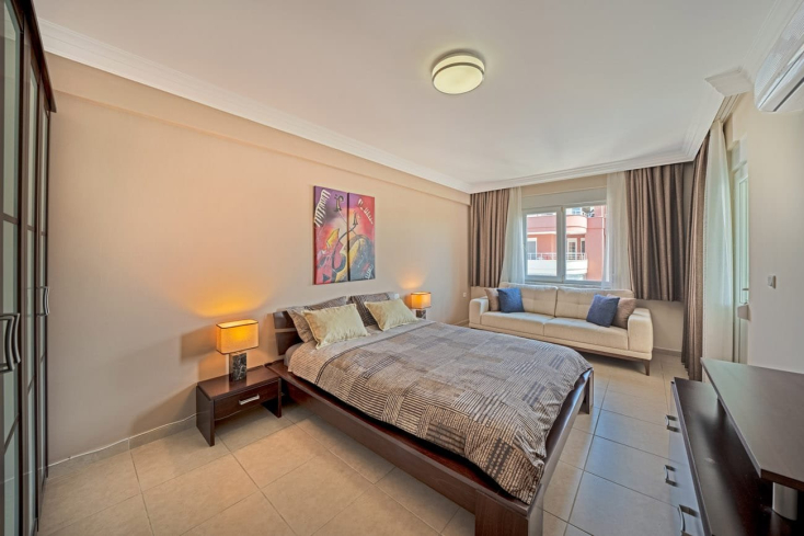 3+1 villa tip daire deniz manzaralı