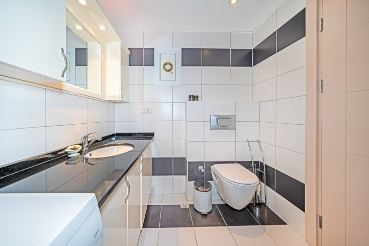 3+1 villa tip daire deniz manzaralı