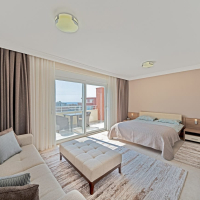 3+1 villa tip daire deniz manzaralı