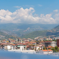 3+1 villa tip daire deniz manzaralı