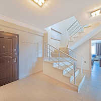 3+1 villa tip daire deniz manzaralı