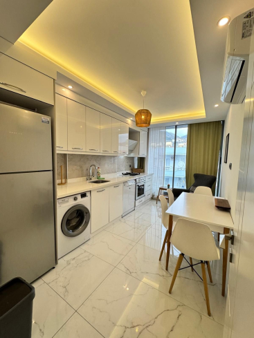 КСовременная квартира 2+1 в районе Клеопатра, Алания — 300 м до моря, отдельная кухня, ликвидный центр города