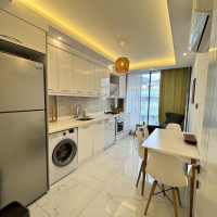 КСовременная квартира 2+1 в районе Клеопатра, Алания — 300 м до моря, отдельная кухня, ликвидный центр города