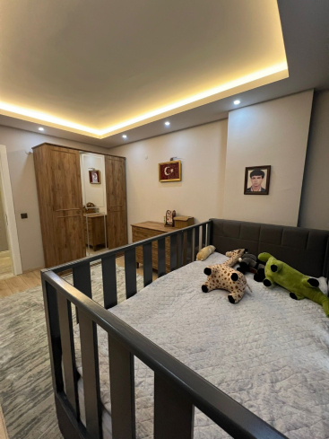 Просторная квартира 3+1 в Оба, Алания — 170 м², отдельная кухня, мебель, комплекс с инфраструктурой, подходит под ВНЖ