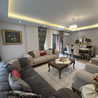 Просторная квартира 3+1 в Оба, Алания — 170 м², отдельная кухня, мебель, комплекс с инфраструктурой, подходит под ВНЖ