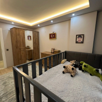 Просторная квартира 3+1 в Оба, Алания — 170 м², отдельная кухня, мебель, комплекс с инфраструктурой, подходит под ВНЖ