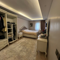 Просторная квартира 3+1 в Оба, Алания — 170 м², отдельная кухня, мебель, комплекс с инфраструктурой, подходит под ВНЖ