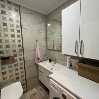 Просторная квартира 3+1 в Оба, Алания — 170 м², отдельная кухня, мебель, комплекс с инфраструктурой, подходит под ВНЖ