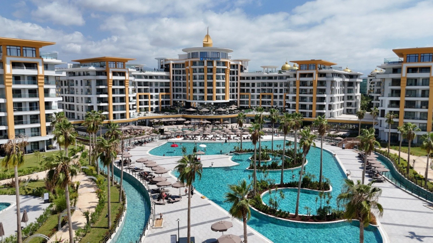 5 YILDIZ OTEL İÇİNDE 3+1 DAİRE