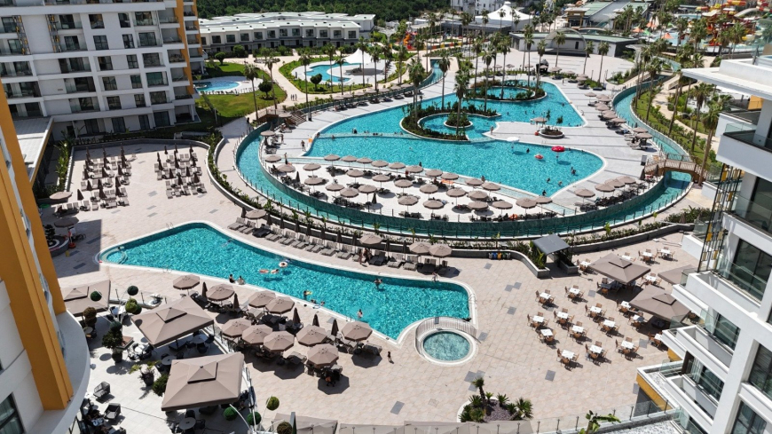 5 YILDIZ OTEL İÇİNDE 3+1 DAİRE