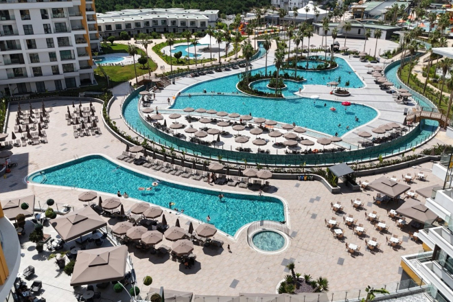 5 YILDIZ OTEL İÇİNDE 3+1 DAİRE