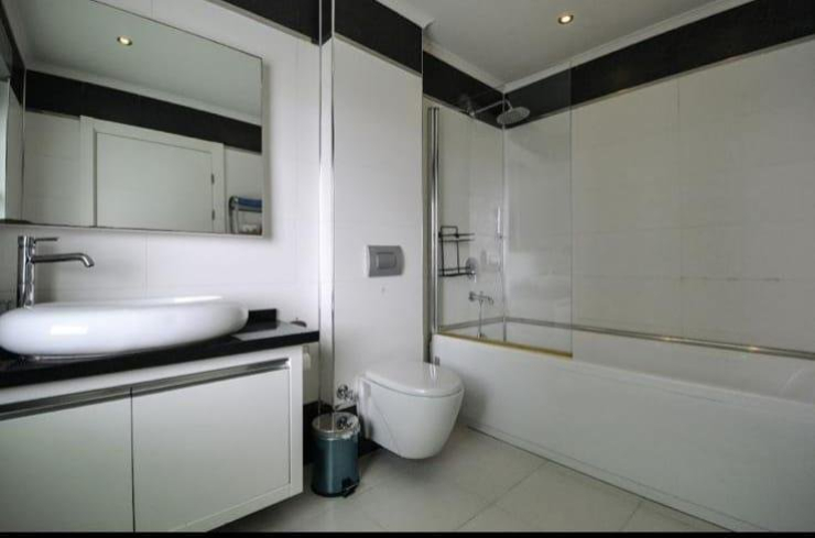 Садовый дуплекс 3+1 в Каргыджаке у моря — для жизни, отдыха и покупки под гражданство