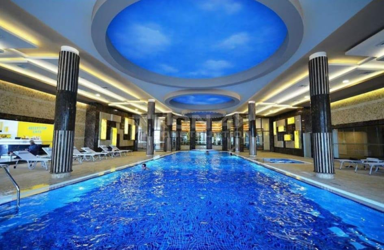 Садовый дуплекс 3+1 в Каргыджаке у моря — для жизни, отдыха и покупки под гражданство