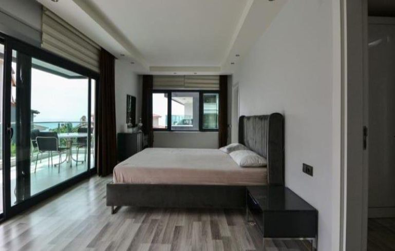 Садовый дуплекс 3+1 в Каргыджаке у моря — для жизни, отдыха и покупки под гражданство