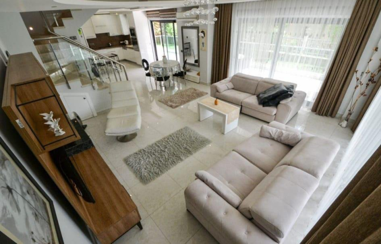 Садовый дуплекс 3+1 в Каргыджаке у моря — для жизни, отдыха и покупки под гражданство