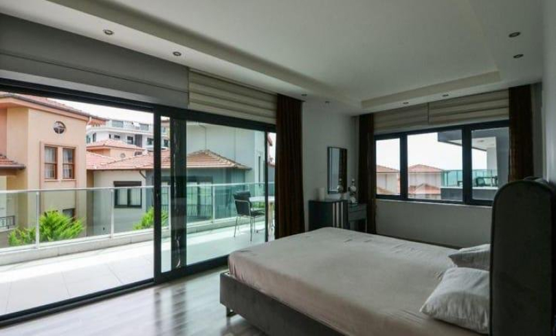 Садовый дуплекс 3+1 в Каргыджаке у моря — для жизни, отдыха и покупки под гражданство