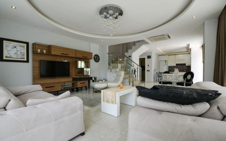 Садовый дуплекс 3+1 в Каргыджаке у моря — для жизни, отдыха и покупки под гражданство