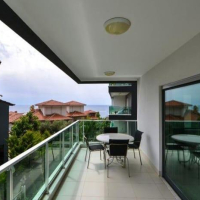 Садовый дуплекс 3+1 в Каргыджаке у моря — для жизни, отдыха и покупки под гражданство