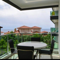 Садовый дуплекс 3+1 в Каргыджаке у моря — для жизни, отдыха и покупки под гражданство