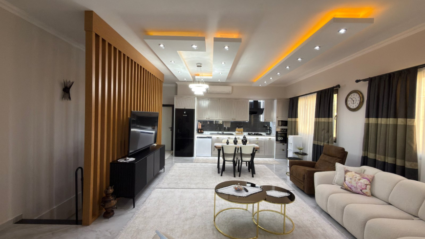 DENİZ DAĞ MANZARALI 4+1 FULL MOBİLYALI DAİRE