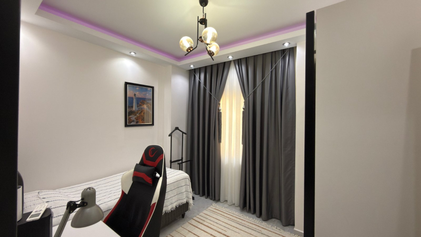 DENİZ DAĞ MANZARALI 4+1 FULL MOBİLYALI DAİRE