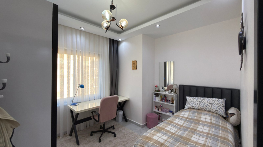 DENİZ DAĞ MANZARALI 4+1 FULL MOBİLYALI DAİRE