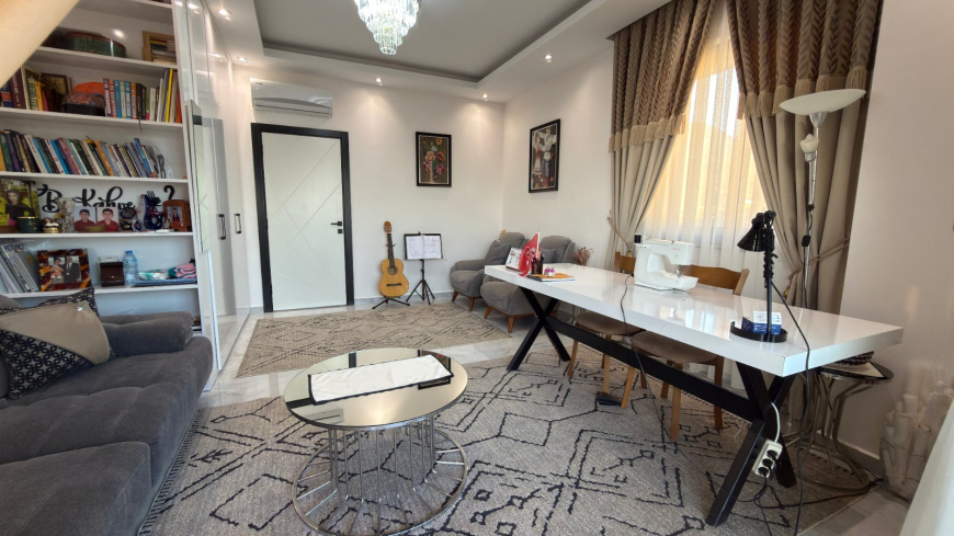 DENİZ DAĞ MANZARALI 4+1 FULL MOBİLYALI DAİRE