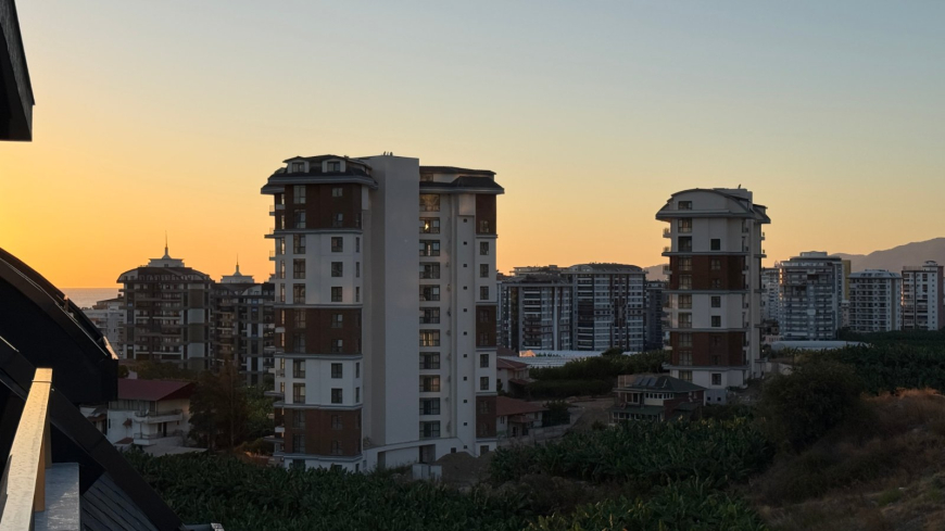 DENİZ DAĞ MANZARALI 4+1 FULL MOBİLYALI DAİRE