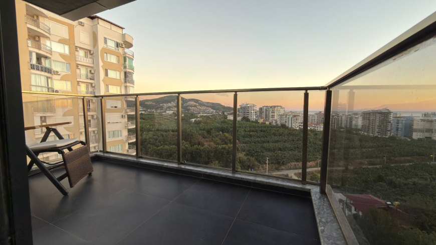 DENİZ DAĞ MANZARALI 4+1 FULL MOBİLYALI DAİRE