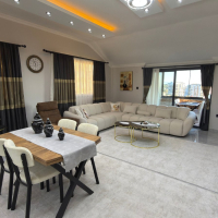 DENİZ DAĞ MANZARALI 4+1 FULL MOBİLYALI DAİRE