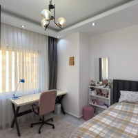 DENİZ DAĞ MANZARALI 4+1 FULL MOBİLYALI DAİRE