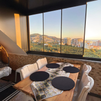 DENİZ DAĞ MANZARALI 4+1 FULL MOBİLYALI DAİRE