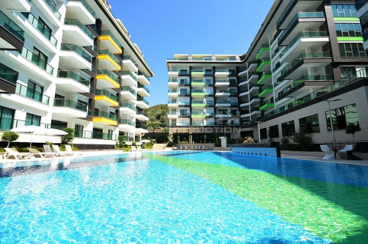 PREMİUM SİTE İÇİNDE 1+1 SATILIK GENİŞ DAİRE