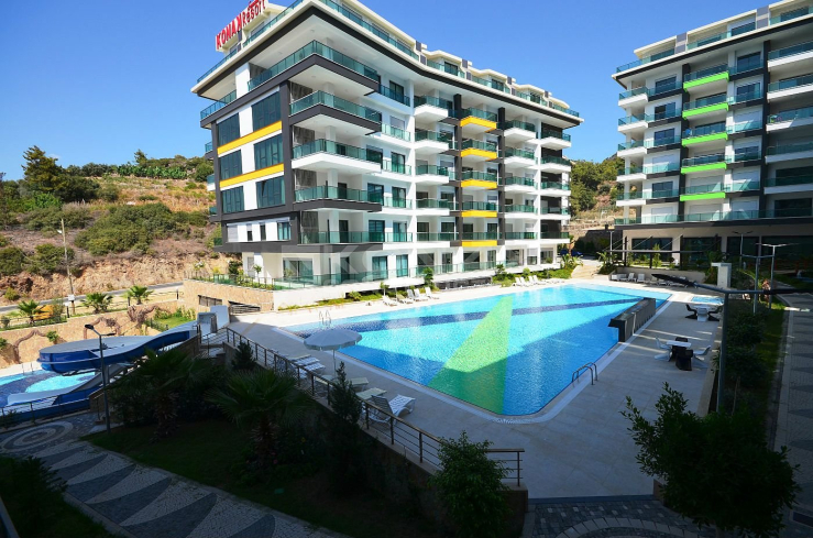 PREMİUM SİTE İÇİNDE 1+1 SATILIK GENİŞ DAİRE