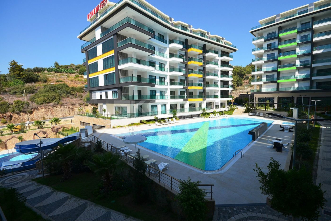 PREMİUM SİTE İÇİNDE 1+1 SATILIK GENİŞ DAİRE